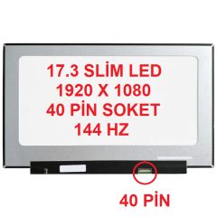 NV173FHM-NY1, NV173FHM-N4A Uyumlu Ekran Panel 17.3 Slim Led 40 Pin 144Hz 1920 x 1080 FHD