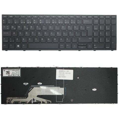 Hp L09594-001, L09594-141, L09595-001, L09595-141 Klavye Tuş Takımı Tuş Seti Siyah Türkçe