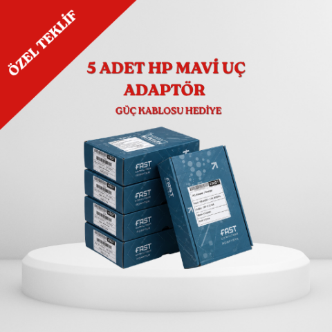 5 Adet 19.5v 4.62a Uyumlu 4.5mmX3.0mm Uç Adaptör Şarj Aleti Şarj Cihazı