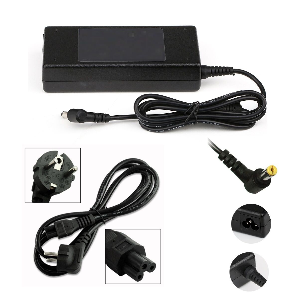 Acer eMachines E600, E625, E627, E628, E630 Adaptör 19v 3.42a 65w Şarj Aleti Şarj Cihazı