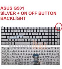 Asus N501J, N501JW, N501JW-FL237H Klavye Tuş Takımı Işıklı Gri TR