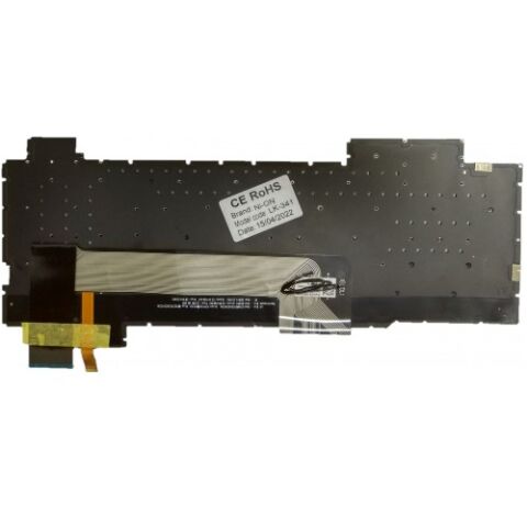 Asus GL703GS-71250, GL703GS-71250W Uyumlu Klavye Tuş Takımı Tuş Seti Led Işıklı Siyah Türkçe