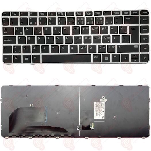 Hp 819876-001, 819876-141, 819877-001, 819877-141 Klavye Siyah TR