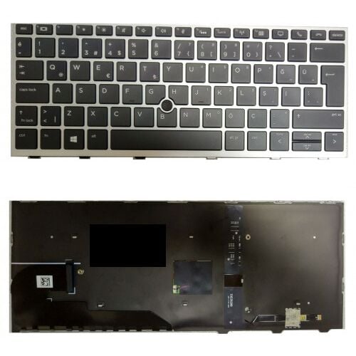 Hp V162726CK1 TR Uyumlu Klavye Tuş Takımı Tuş Seti Led Işıklı Siyah Türkçe