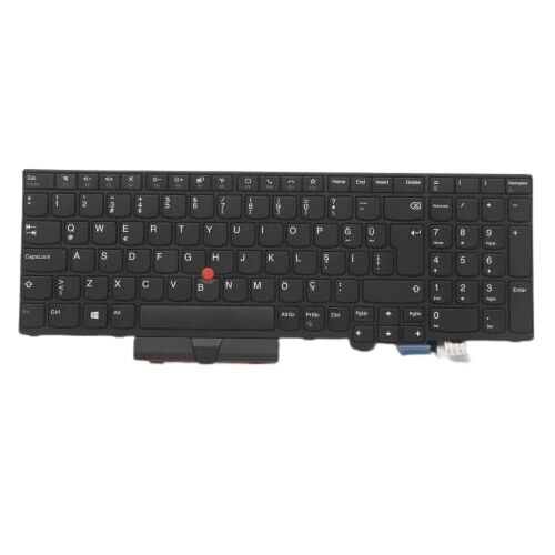 Lenovo ThinkPad P17 Gen2, 20YU, 20YV Uyumlu Klavye Tuş Takımı Tuş Seti Siyah Türkçe