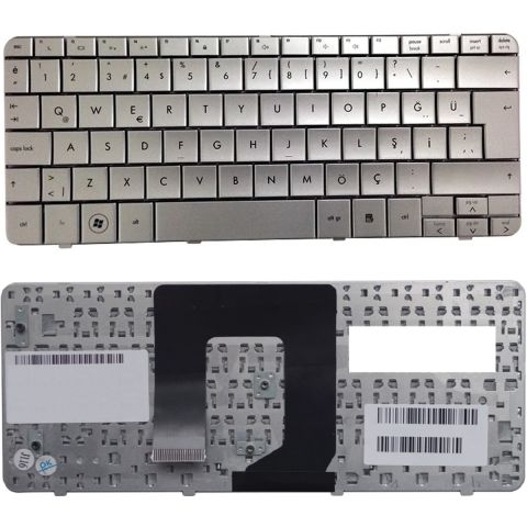 Hp Pavilion DM1-2000, DM1-2100 Klavye Tuş Takımı Tuş Seti Gri Türkçe