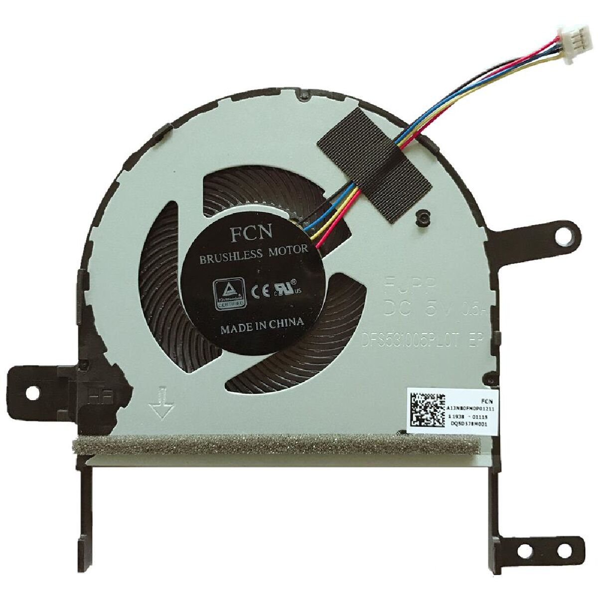 Asus X510QR-BR007T, X510QR-BR026T, X510UR-BR107T, X510QR-BR007 Uyumlu Fan Soğutucu Cpu Soğutucusu