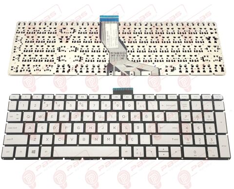 Hp Pavilion Gaming 15-EC0006NT, 15-EC0007NT Klavye Tuş Takımı Türkçe Gümüş Q Notebook Klavye