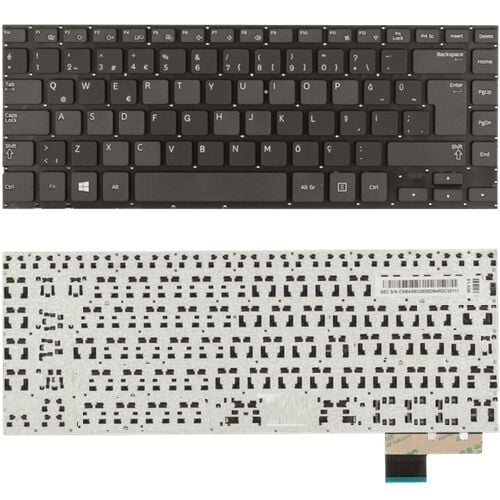 Samsung NP530U4B-A01US, NP530U4B-A02US Klavye Siyah TR