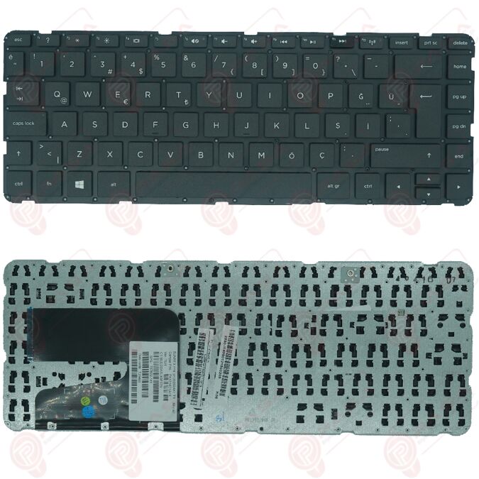 Hp 14-R, 14-R000ST, 14-R001ST, 14-R200NT, 14-R202NT Klavye Tuş Takımı Tuş Seti Siyah Türkçe