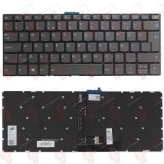 Lenovo ideaPad 1-14IGL05, 81VU Klavye Tuş Takımı ışıklı Gri Türkçe