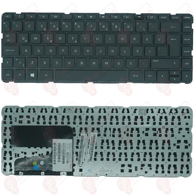 Hp Elite x2 1011 G1 Klavye Tuş Takımı Tuş Seti Siyah Türkçe