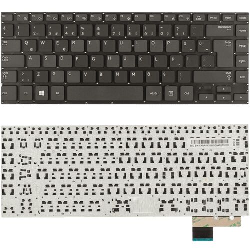 Samsung NP535U4C-S02TR, NP535U4C-S03TR Klavye Siyah TR