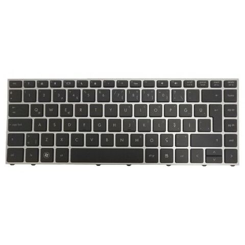 Hp 650377-001, 650377-141, 653171-001, 653171-141 Uyumlu Klavye Işıklı Siyah Tuş Takımı Tuş Seti TR