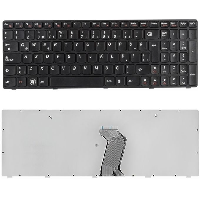 Lenovo G505, 20240, 80AA Klavye Tuş Takımı Siyah Türkçe Laptop Klavyesi