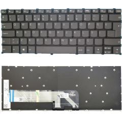 Lenovo ideaPad Slim 7 Pro 14IHU5, 82QT Uyumlu Klavye Tuş Takımı Tuş Seti Gri Türkçe