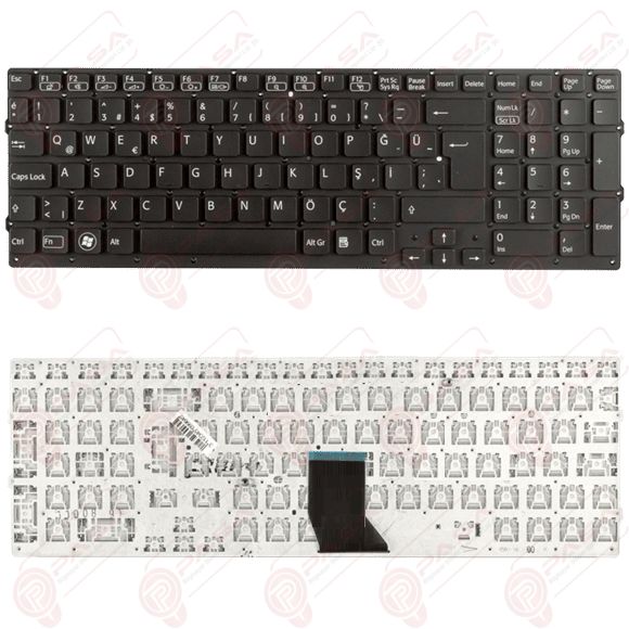 Sony Vaio VPCCB2S8E, VPCCB2S8E/B Klavye Siyah TR