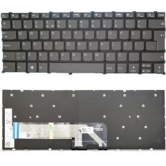 Lenovo ideaPad Yoga Slim 7 Pro-14ACH5 D, 82NJ Uyumlu Klavye Tuş Takımı Tuş Seti Gri Türkçe