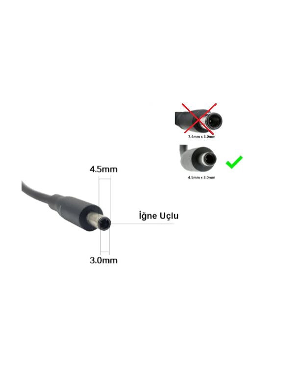 Dell 05NW44 5NW44 CC0DT 0CC0DT CDF57 0CDF57 CM164 0CM164 D0KFY 0D0KFY Uyumlu Adaptör Şarj