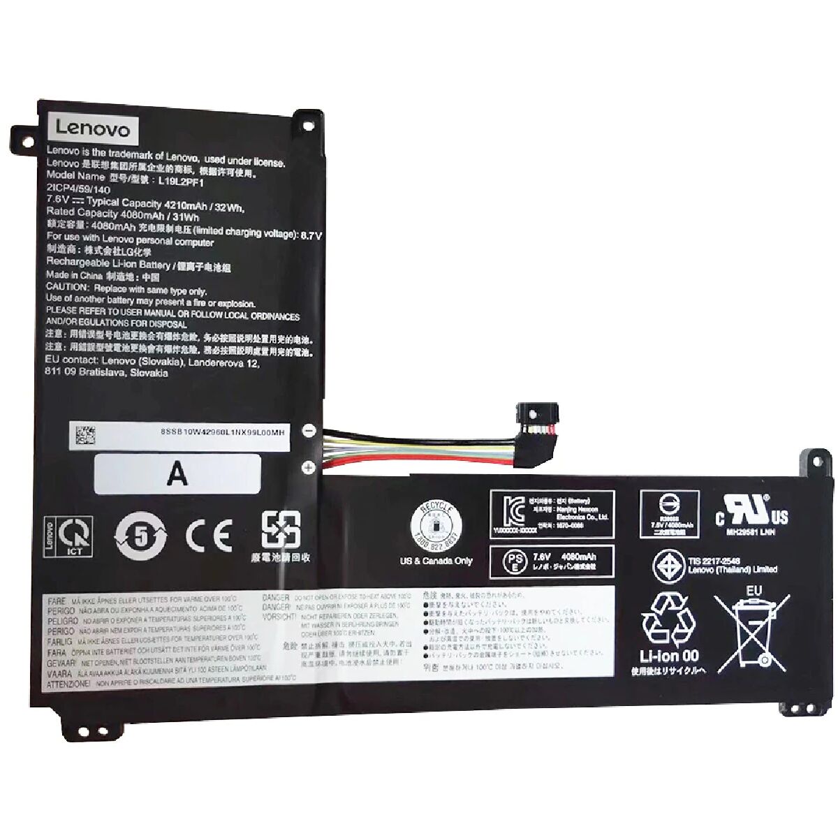 LENOVO İDEAPAD 1-11IGL05, 81VT BATARYA PİL ORJİNAL BATTERY