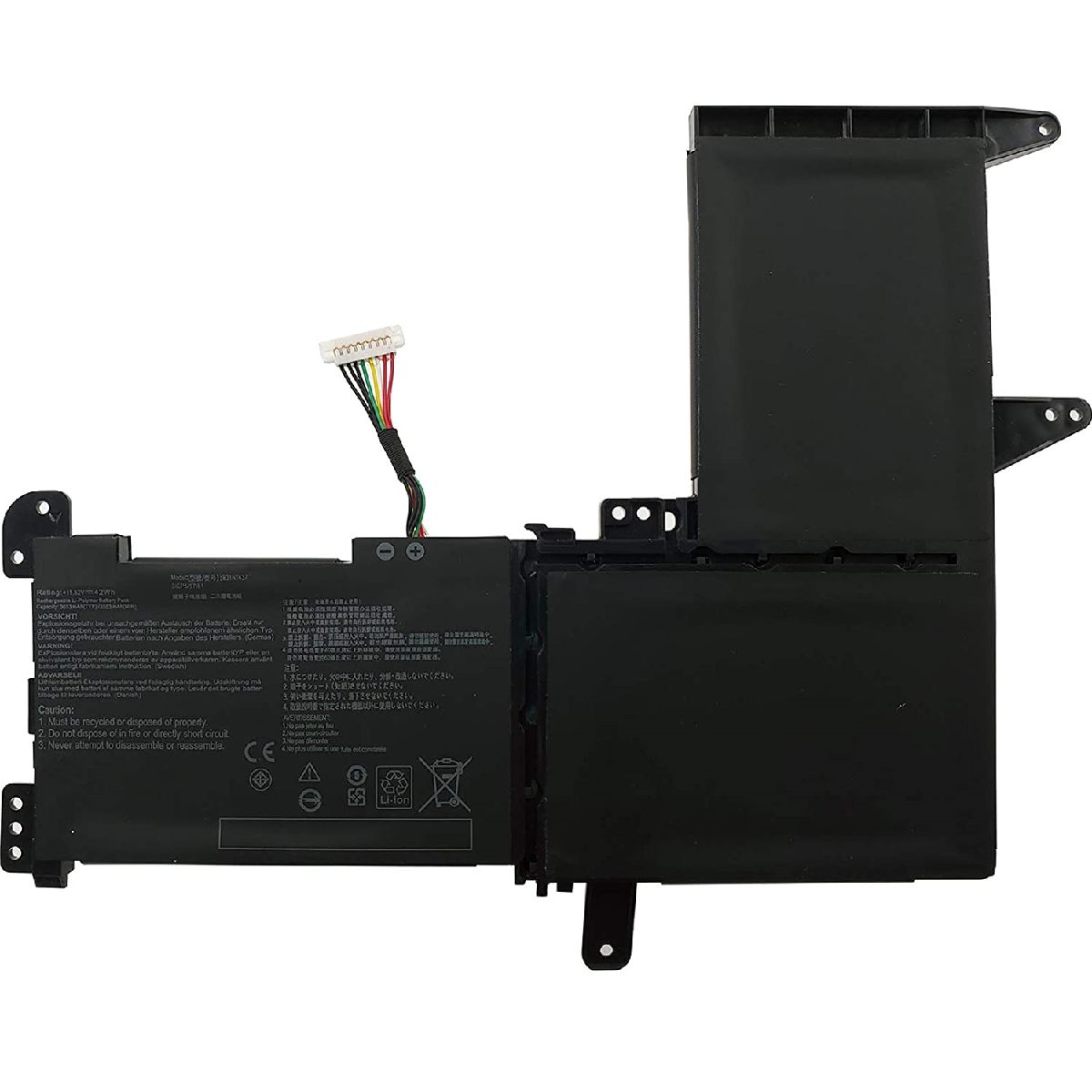 Asus X510, X510U, X510UA, X510UF, X510UN, X510UQ, X510UR Batarya Pil