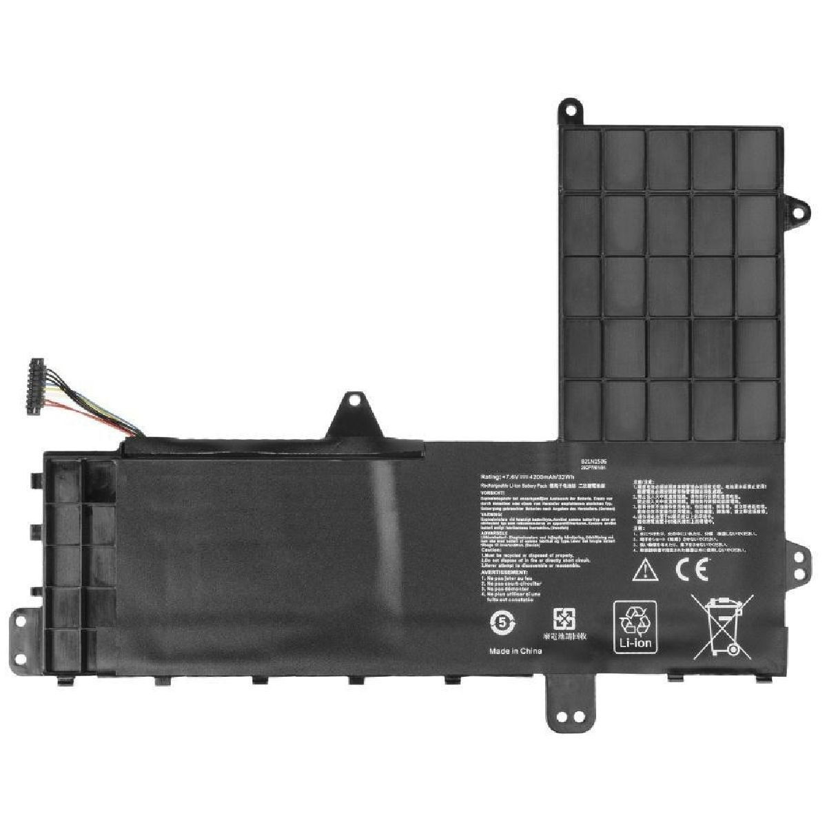 Asus E502NA-GO001T, E502NA-GO021T Batarya Pil