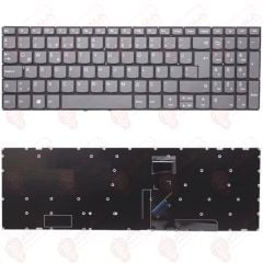 Lenovo ideaPad 3 15ITL05, 3-15ITL05, 81X8 Klavye Tuş Takımı Tuş Seti Gri Türkçe