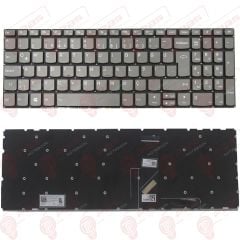 Lenovo ideaPad 3 17ADA05, 3-17ADA05, 81W2 Klavye Tuş Takımı Tuş Seti Gri Türkçe