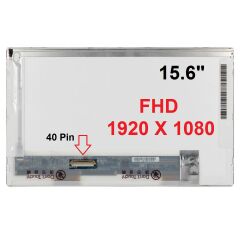 Dell Studio XPS 1640, 1645, PP35L Uyumlu Ekran Panel 15.6 Led 40 Pin 1920 x 1080 FHD