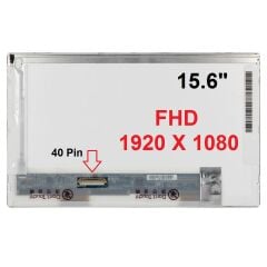 Hp EliteBook 8560w, 8570w Uyumlu Ekran Panel 15.6 Led 40 Pin 1920 x 1080 FHD