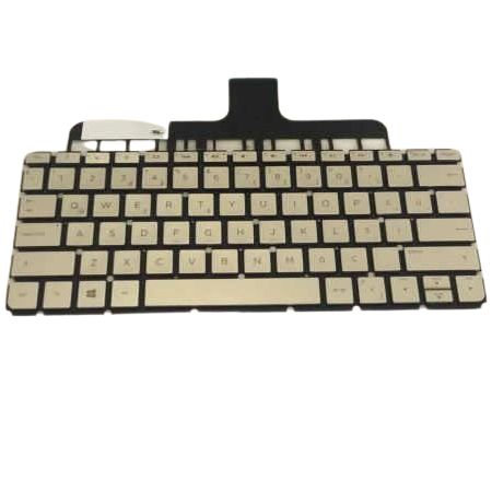 Hp Envy 13-AB002NT, 13-AB003NT, 13-AB004NT Uyumlu Klavye Led Işıklı Gri Tuş Takımı Tuş Seti Türkçe