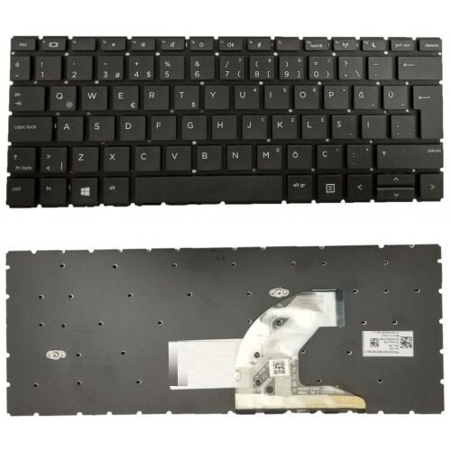 Hp ProBook 430 G6, 435 G6 Uyumlu Klavye Tuş Takımı Tuş Seti Siyah Türkçe