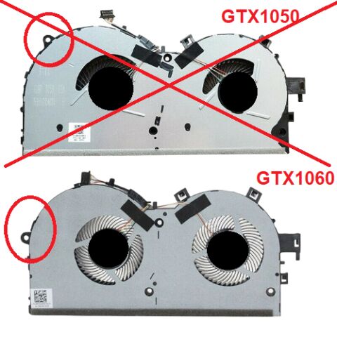 Lenovo 5F10P24365, 5F10P41294 Uyumlu Fan Soğutucu GTX1060 Uyumlu