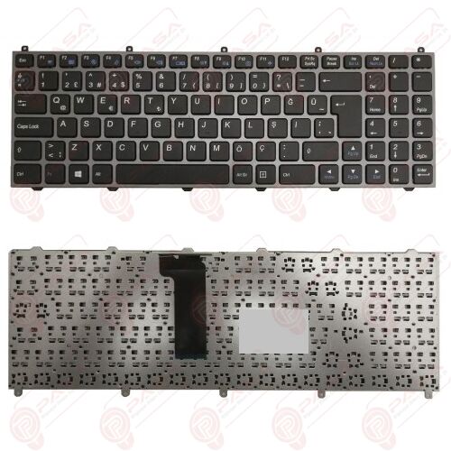 6-79-W650EH0K-250-W Klavye Tuş Takımı Siyah Türkçe