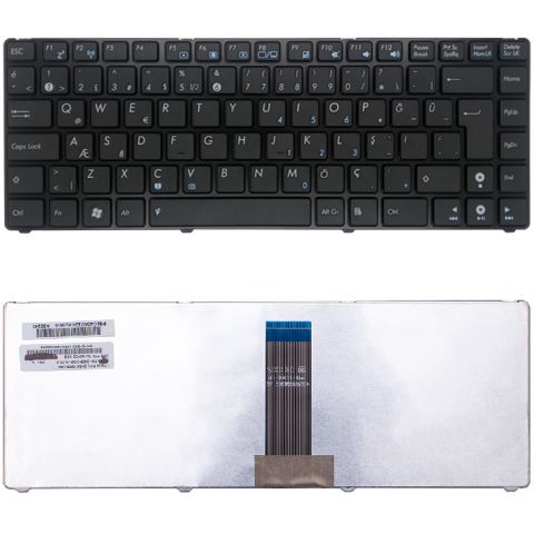 Asus MP-09K26TQ-5283 Klavye Tuş Takımı Tuş Seti Siyah Türkçe