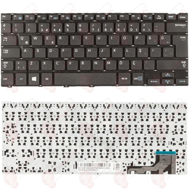 Samsung Ativbook 9 Lite NP915S3G Klavye Siyah TR