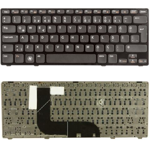 Dell AER07R01010, V128725BS2 Uyumlu Klavye Tuş Takımı Tuş Seti Türkçe Siyah