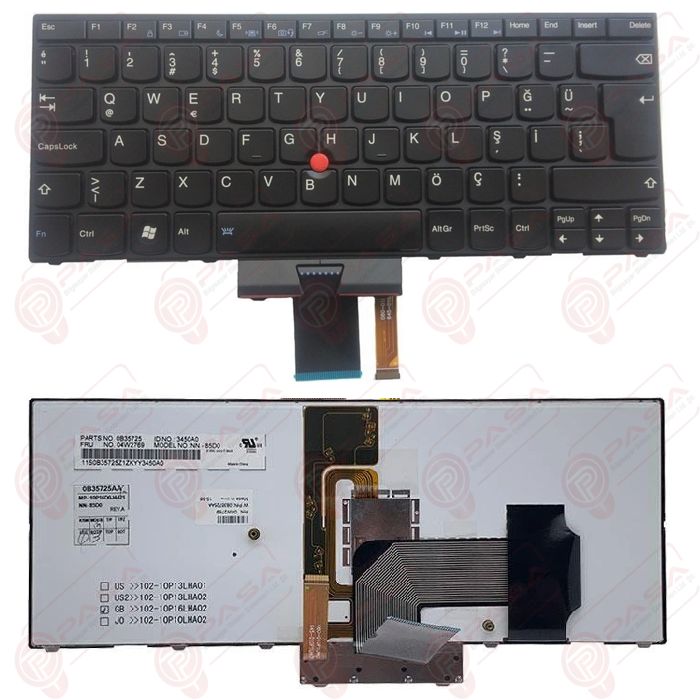Lenovo MP-10P16TQJ442, MP-11H36TQ-4421W, NN-85TQ Klavye Siyah TR