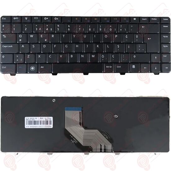 Dell inspiron 13R 14R, 14V Klavye Tuş Takımı Tuş Seti Siyah Türkçe