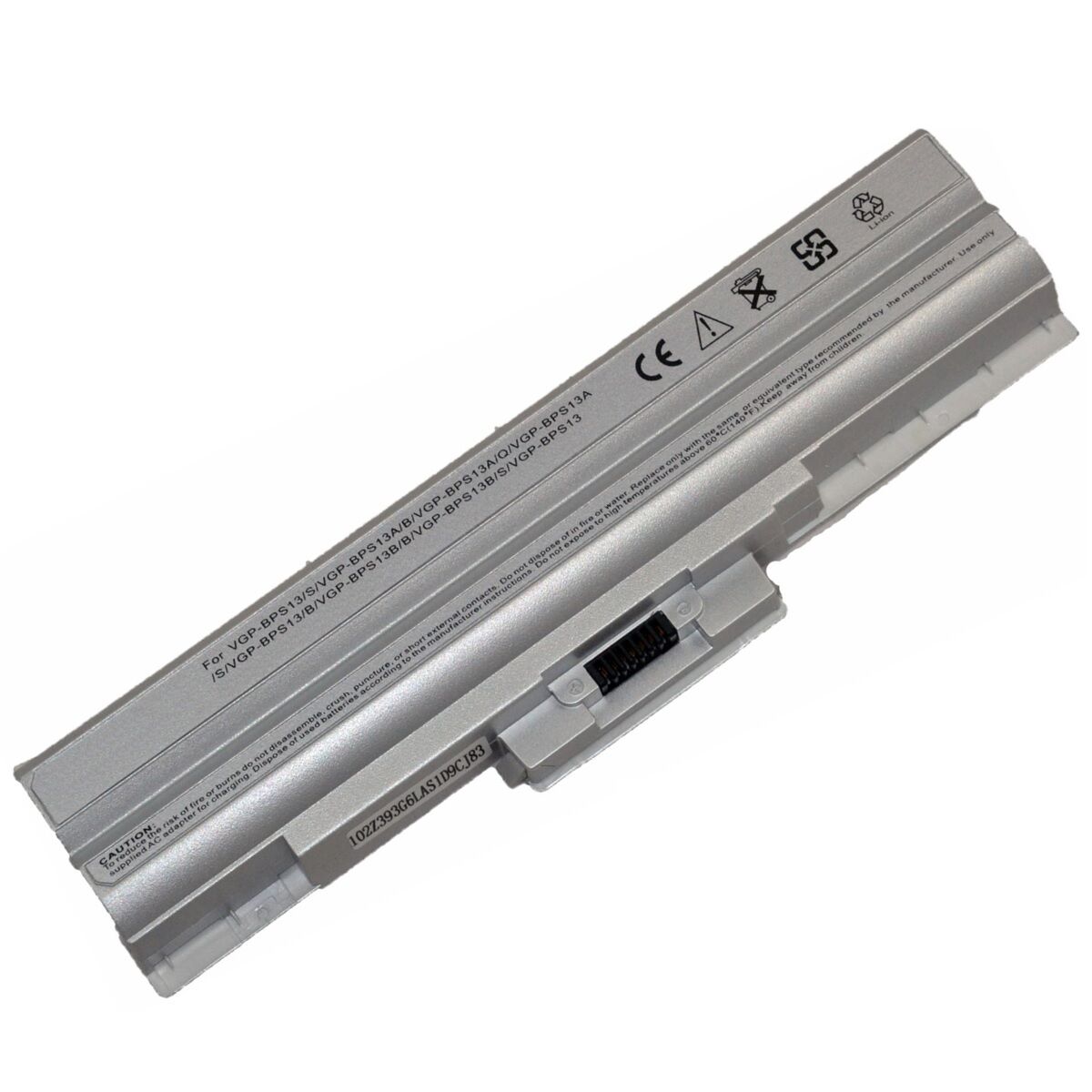 Sony Vaio VGN-NW3, VGN-NW5, VGN-NW7, VGN-NW9 Batarya Pil Gümüş