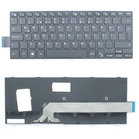 Dell 4RNXY, 04RNXY, 50X15, 050X15 Klavye Siyah TR