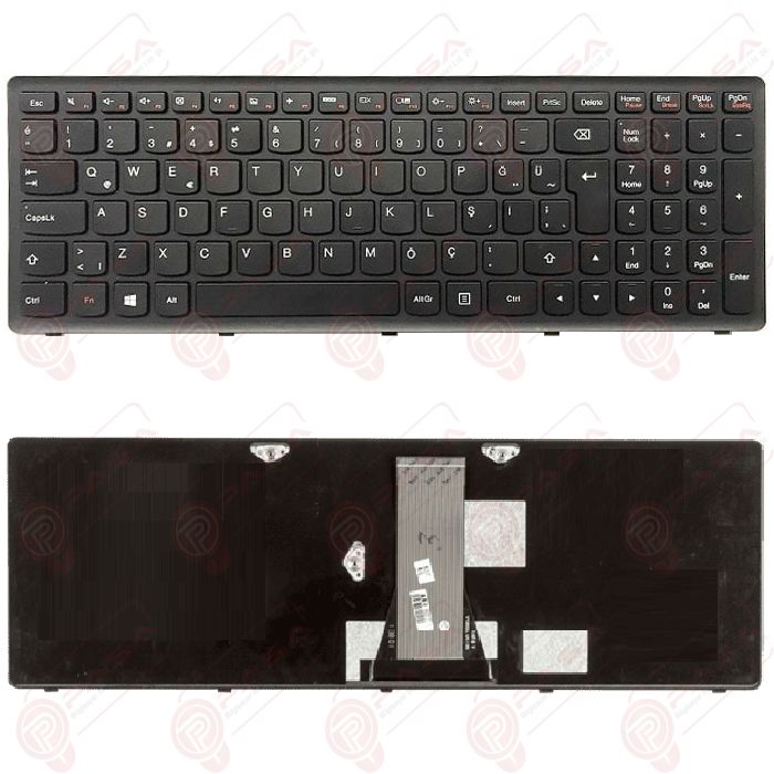 Lenovo Z510, Z510A, Z510P, Z510T Klavye Siyah TR