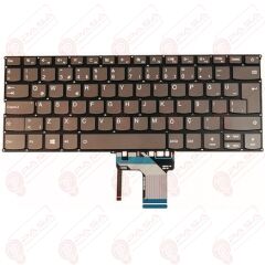 Lenovo ThinkPad Yoga 15, 20DQ, 20DR Klavye Led Işıklı Gri TR