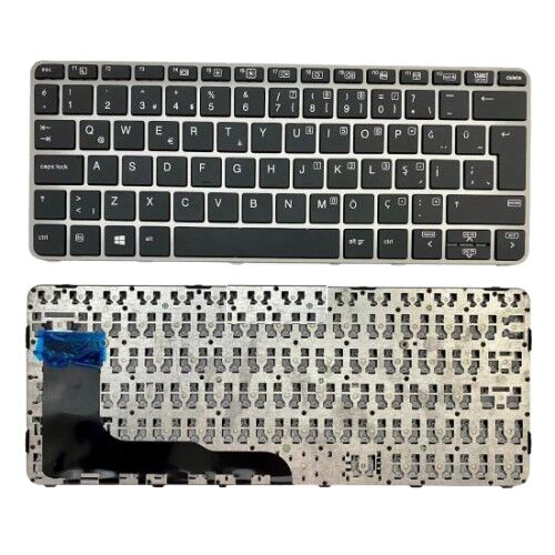 Hp EliteBook 725 G3 Uyumlu Klavye Tuş Takımı Tuş Seti Siyah Türkçe