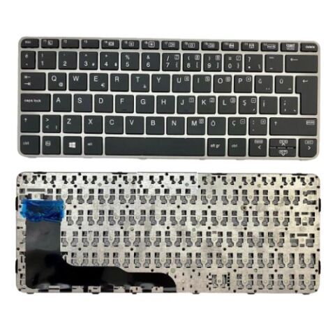 Hp EliteBook 725 G4 Uyumlu Klavye Tuş Takımı Tuş Seti Siyah Türkçe