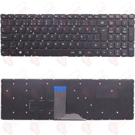 Lenovo 5CB0J34016, 5CB0J34023 Klavye Siyah TR