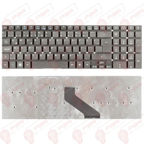 PK130HQ1A20, PK130HQ1B00 Klavye Tuş Takımı Muadil TR Q Siyah