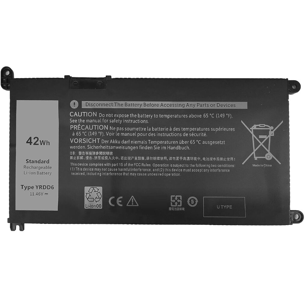 Nion Dell inspiron 5584, 15 5584, 15-5584, P85F Uyumlu Batarya Pil