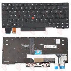 Lenovo ThinkPad L13 Gen2 Klavye Led Işıklı Siyah TR