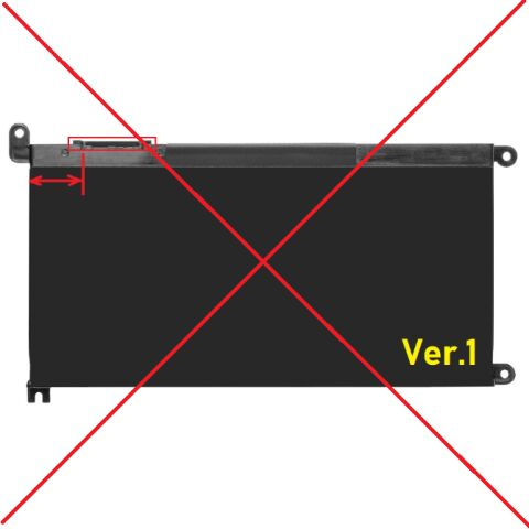 Nion Dell inspiron 5594, 15 5594, 15-5594, P90F, P90F001 Uyumlu Batarya Pil